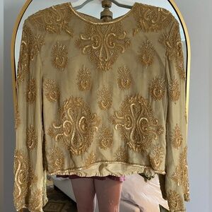 Vintage Beaded Top